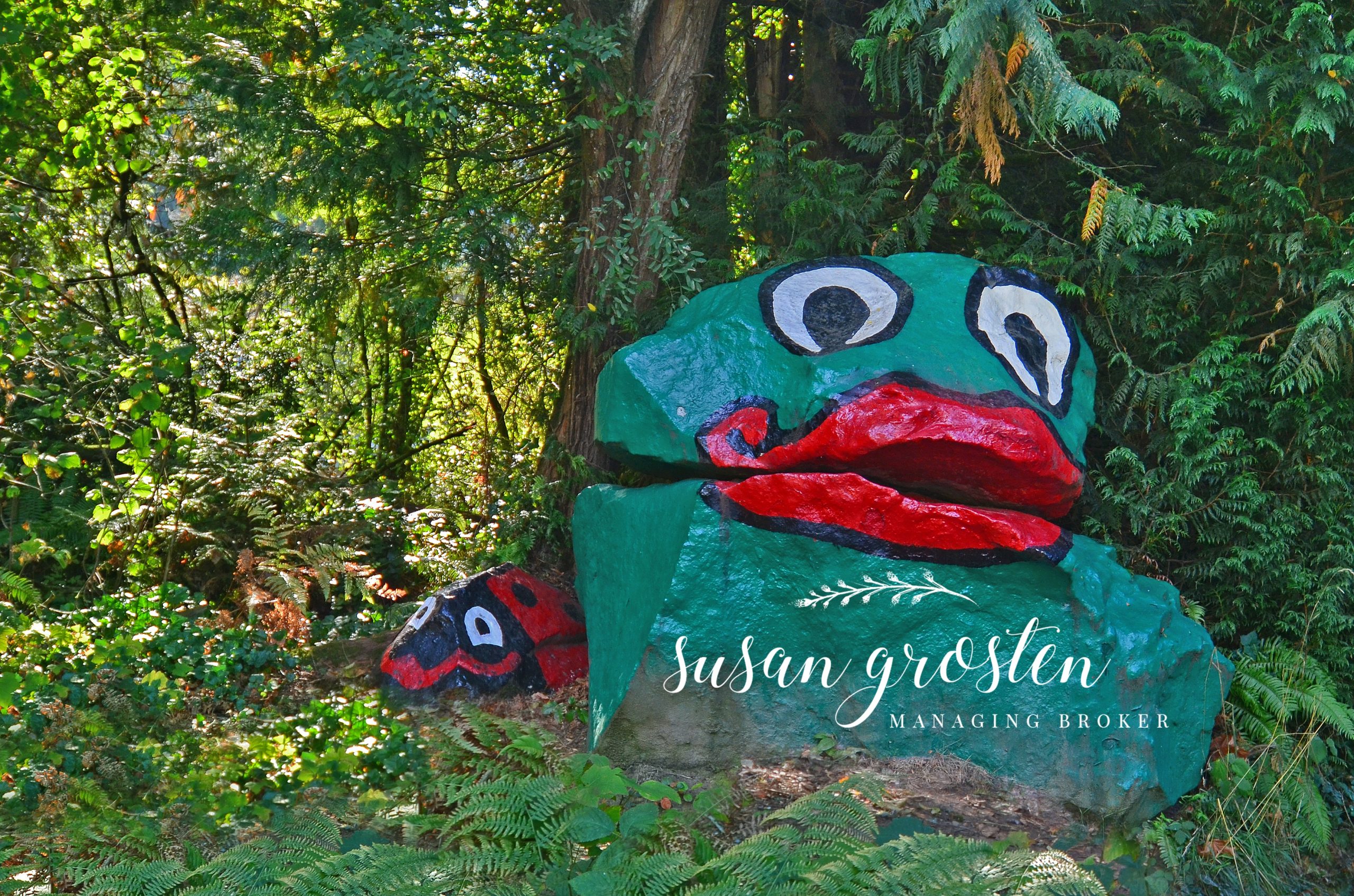 Frog Rock Bainbridge Island